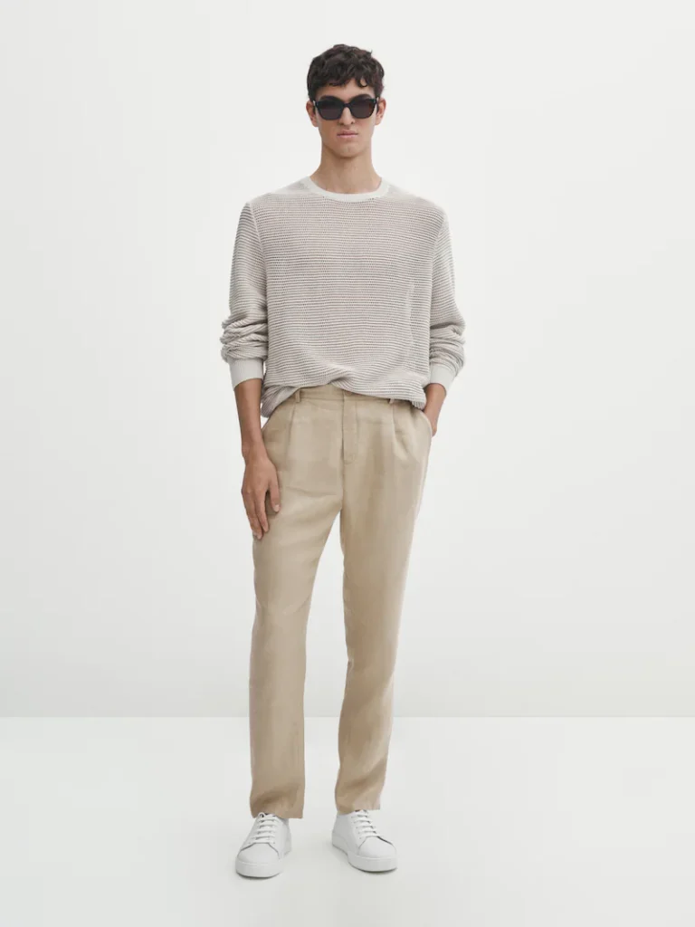 100% Linen Trousers