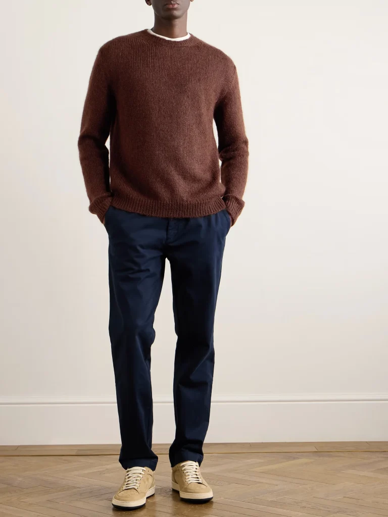 Brown Sweater Outfit For Mens 2025