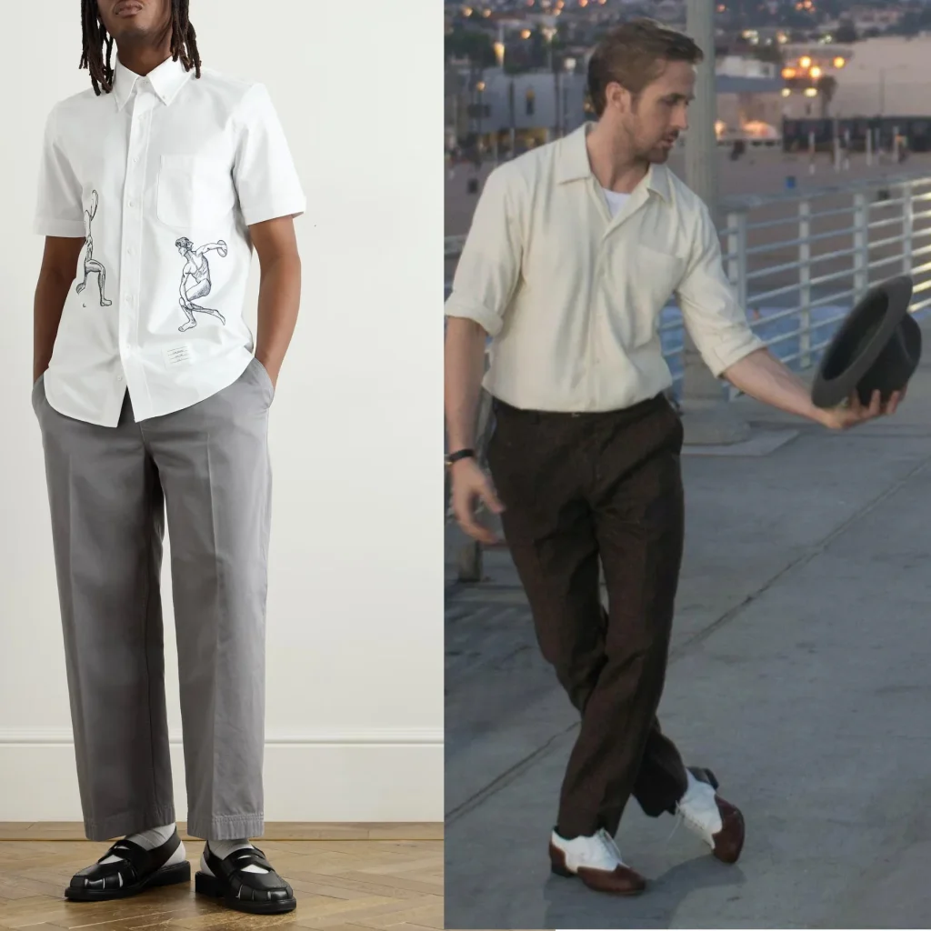 The Casual White Shirt and Chinos Look 
