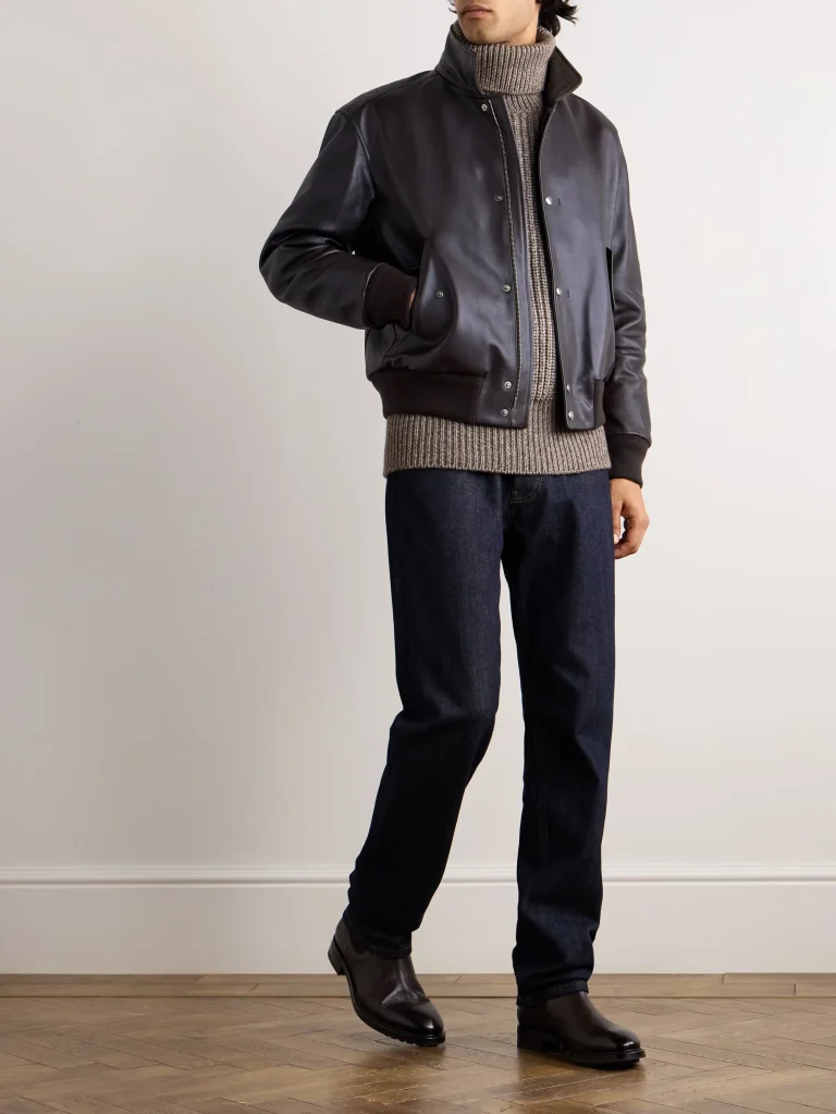 Essential Pieces (Leather Jackets, Flannel Shirts, Vintage Tees)   