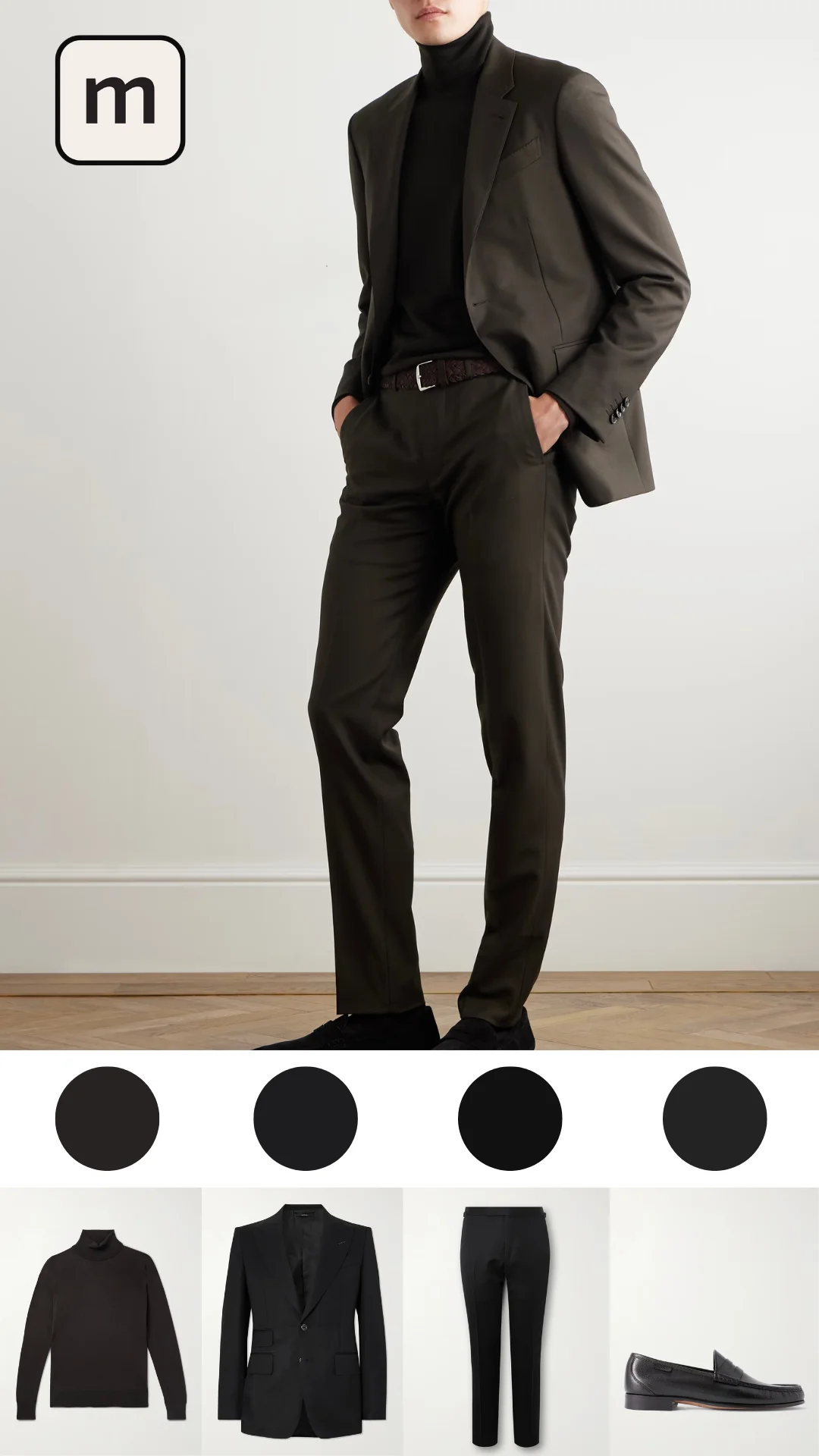 Turtleneck as a Dressy Alternative
