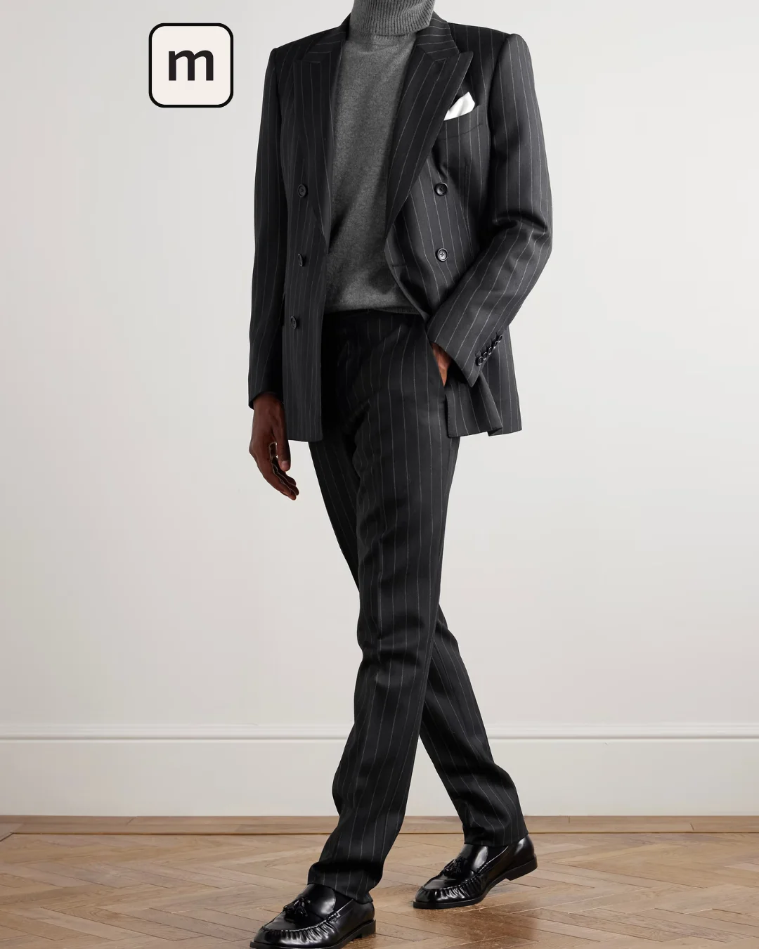 Accessorizing Your Turtleneck and Suit Ensemble