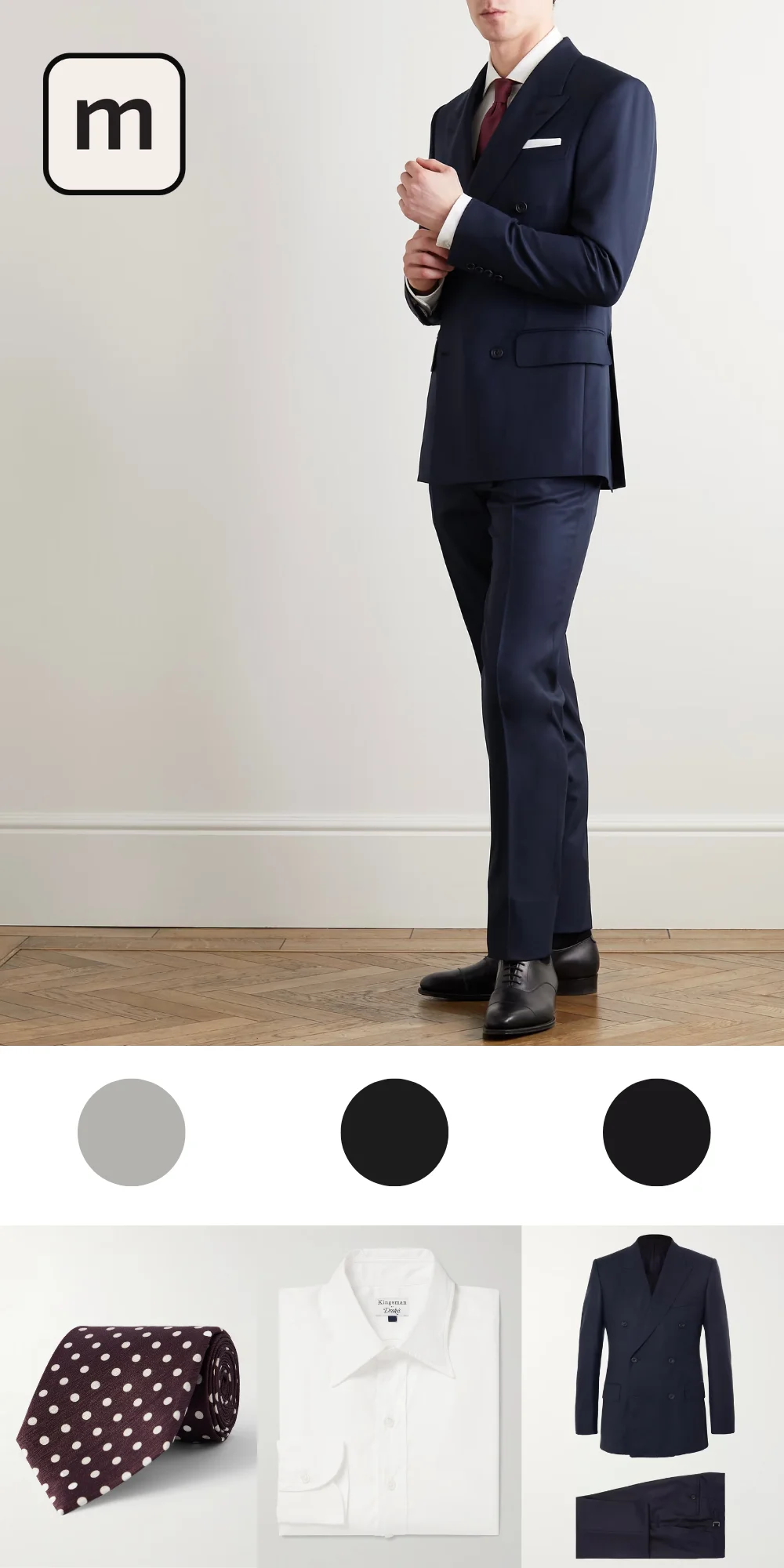 Making a Statement The Burgundy Tie