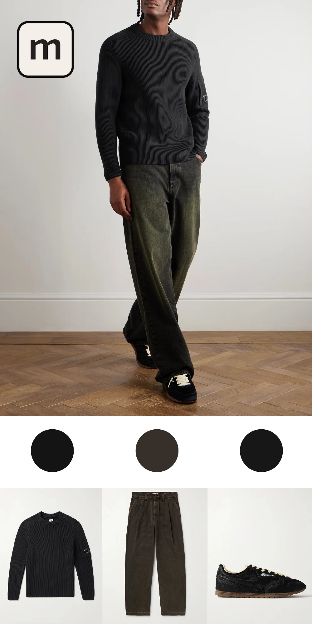 Best Pants to Wear with a Black Sweater
