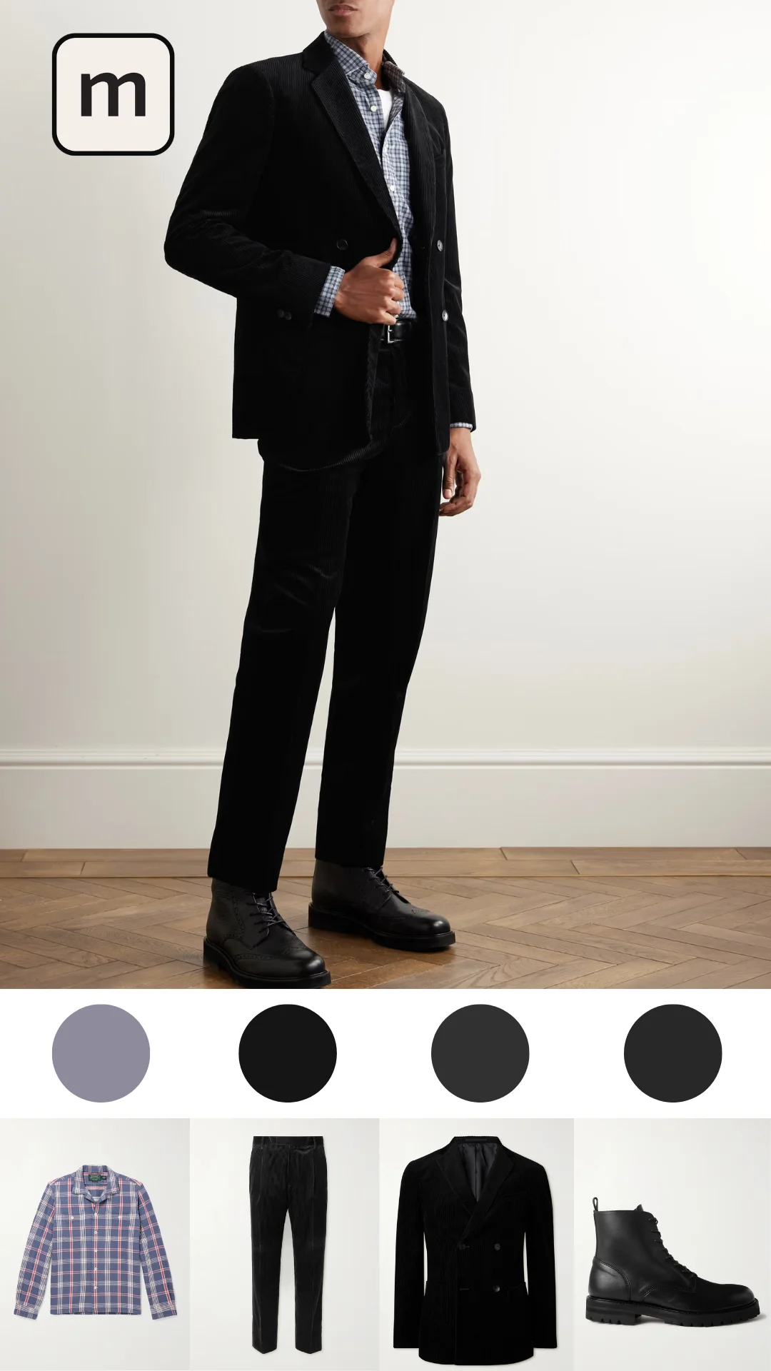 Double-Breasted and Pinstripes