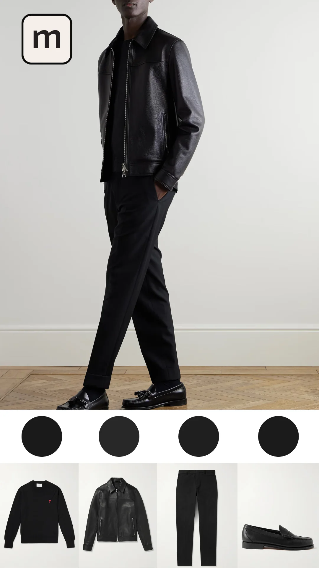 Elevating Monochrome Styling Black on Black