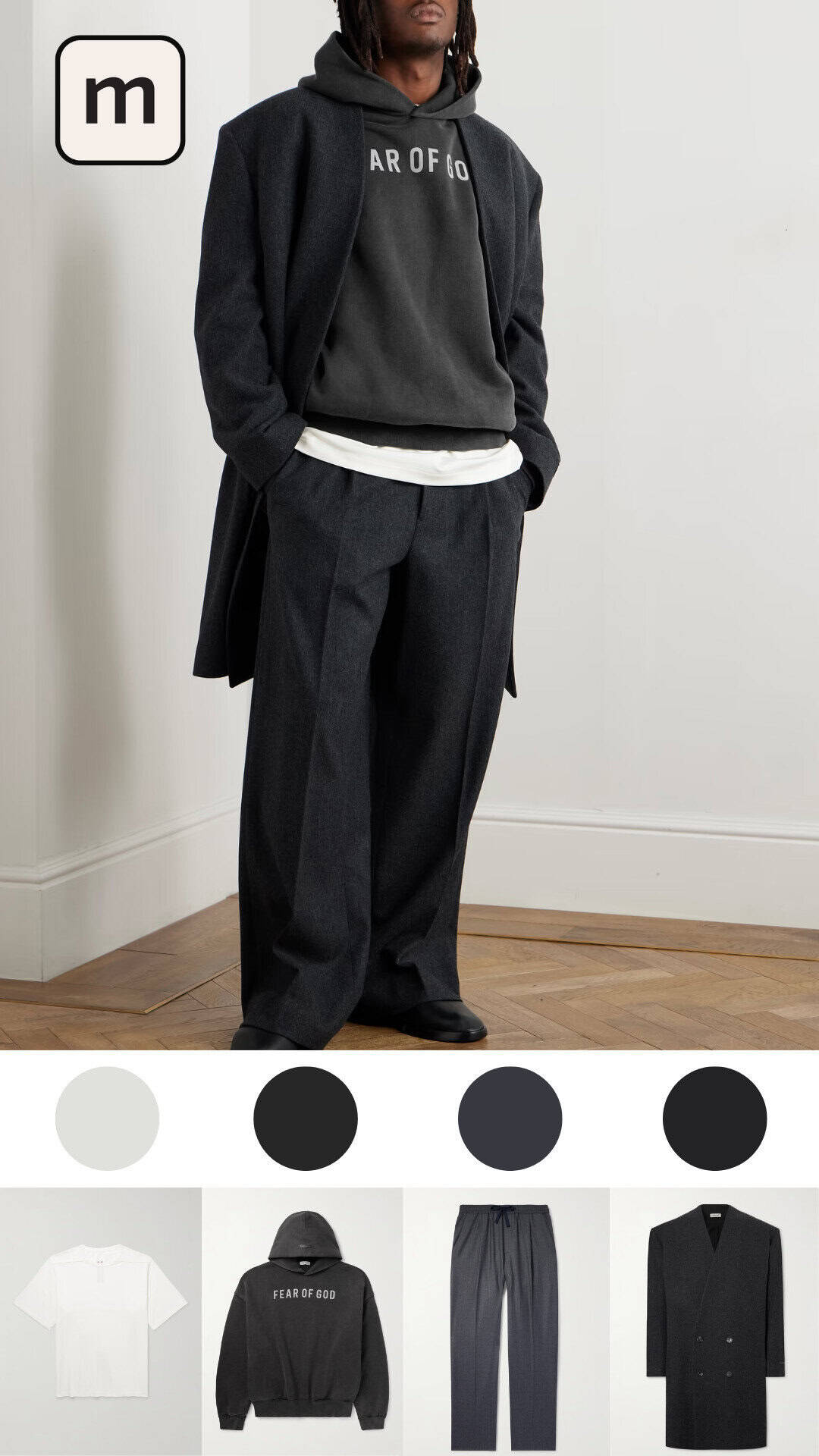 Layering with a Black Sweater