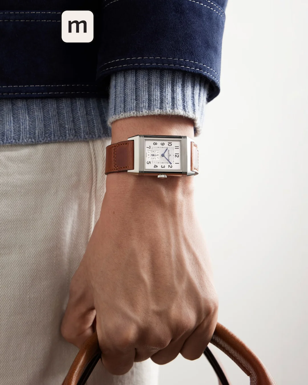 Simple Leather-Strap Watches