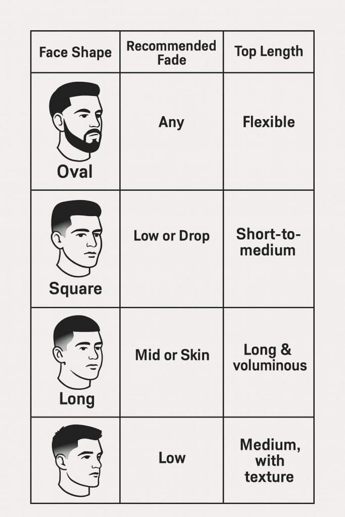 Who Looks Best with a Fade and Long Hair?